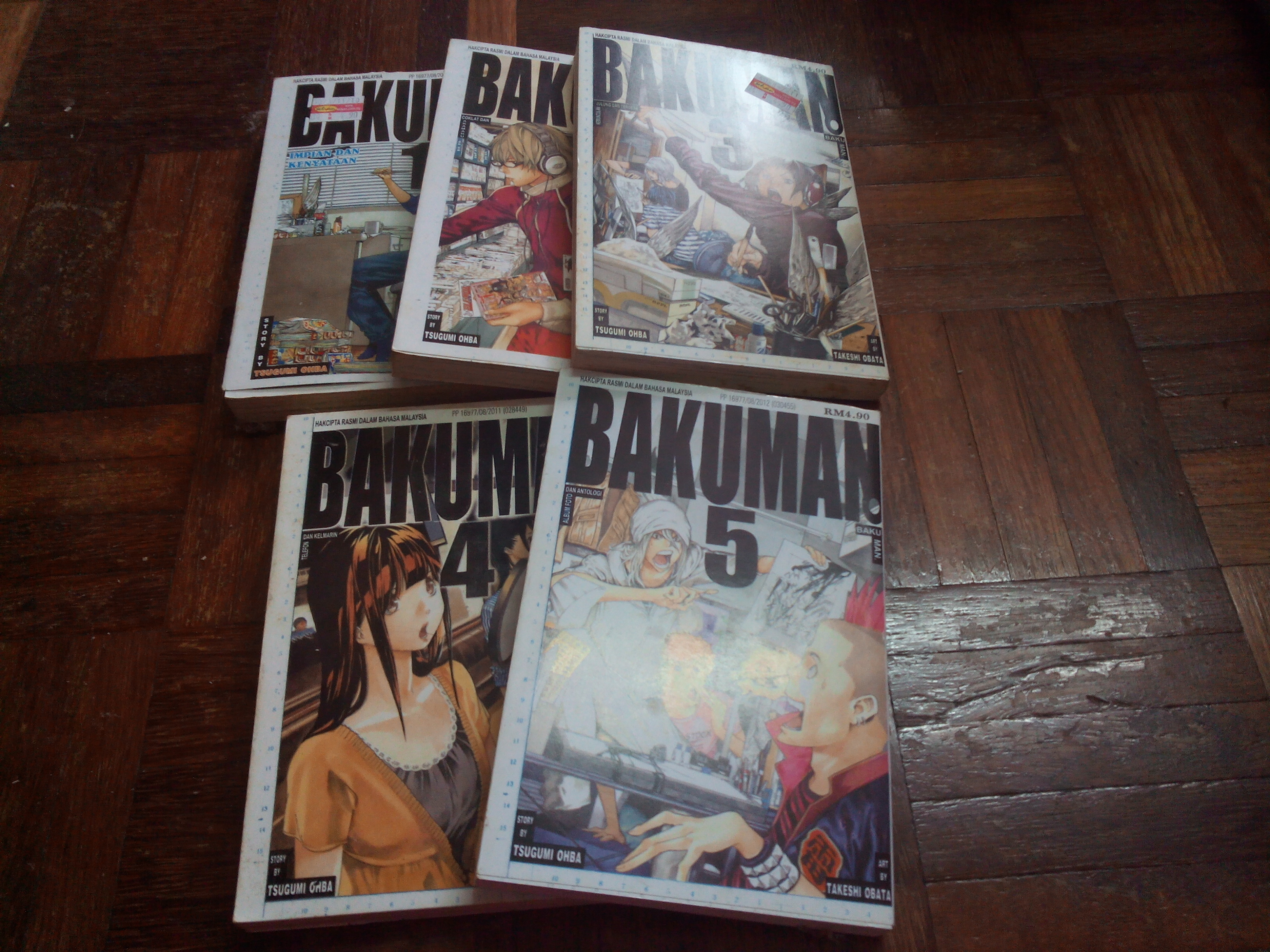 Bakuman manga collection