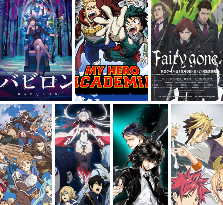 What Fall 2019 Anime I’m Currently Watching