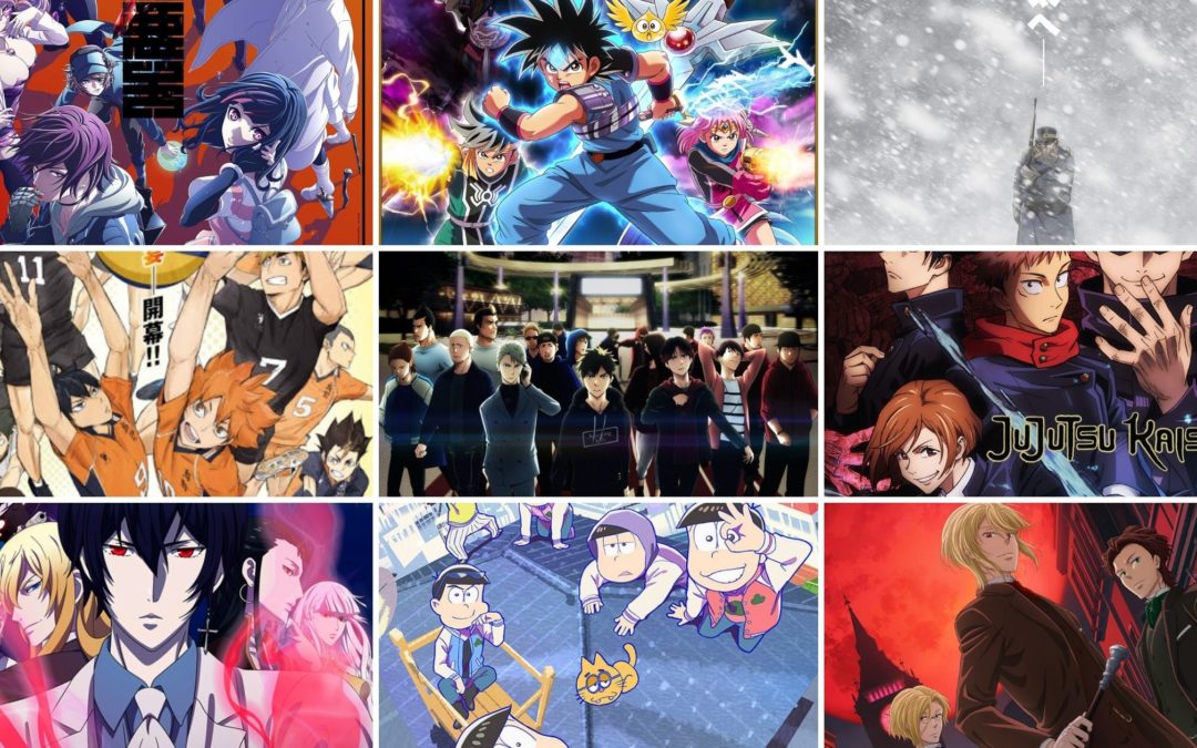 What Fall 2020 Anime I’m Currently Watching Right Now