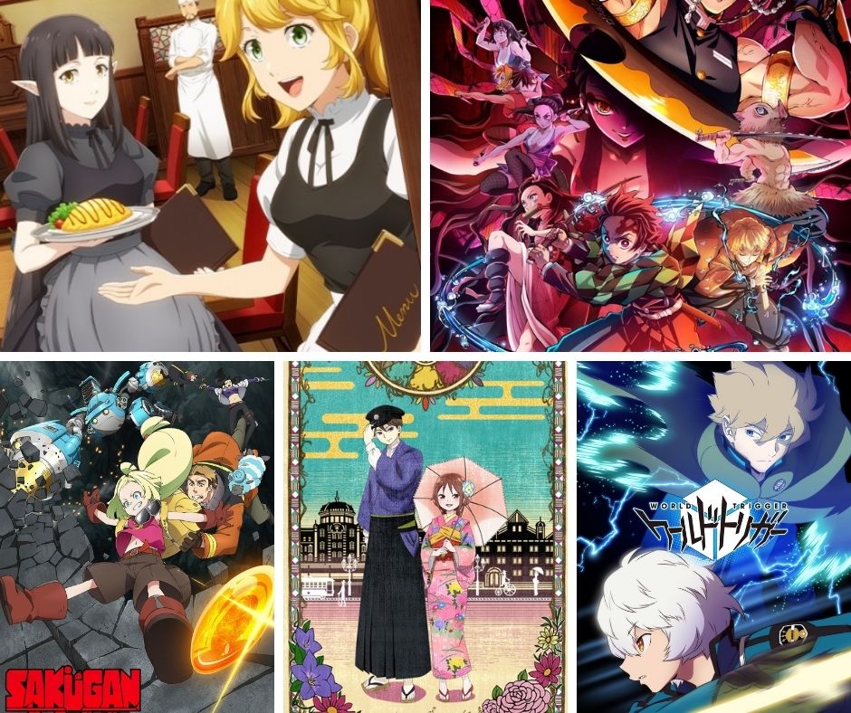 World Trigger ranked # 10 on Anime Trending for the Fall 2021