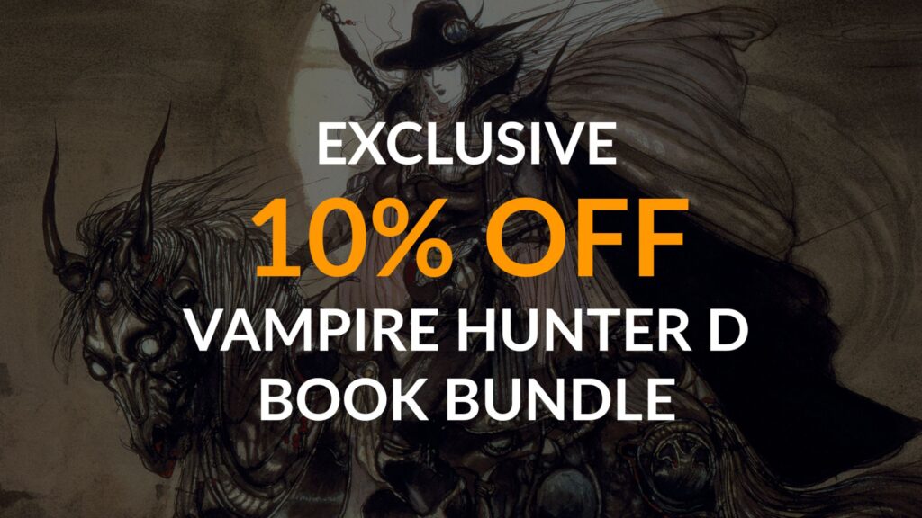 Fanatical Vampire Hunter D Book Bundle Promotion